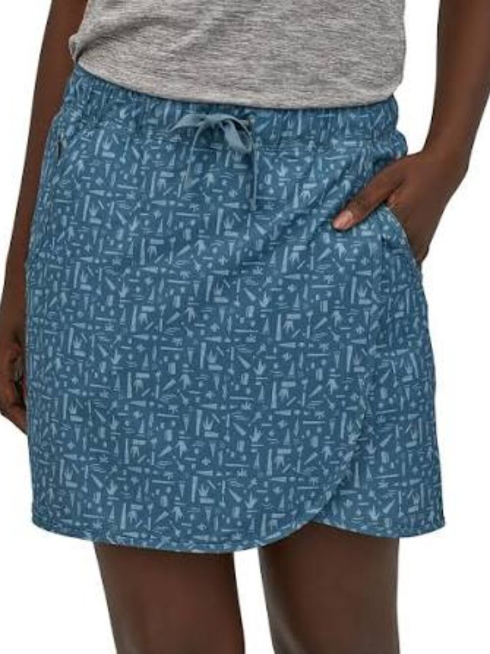 Patagonia Blue Fleetwith Skort